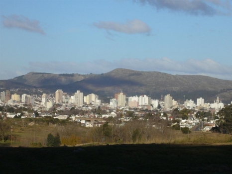 La ciudad desde las sierras