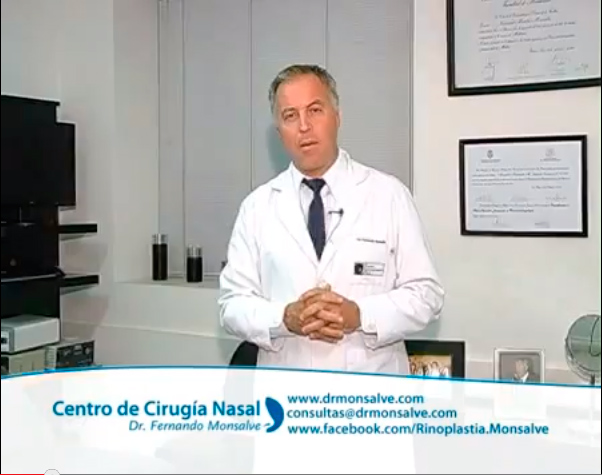 videos sobre rinoplastia | centro cirugia nasal Dr. Monsalve